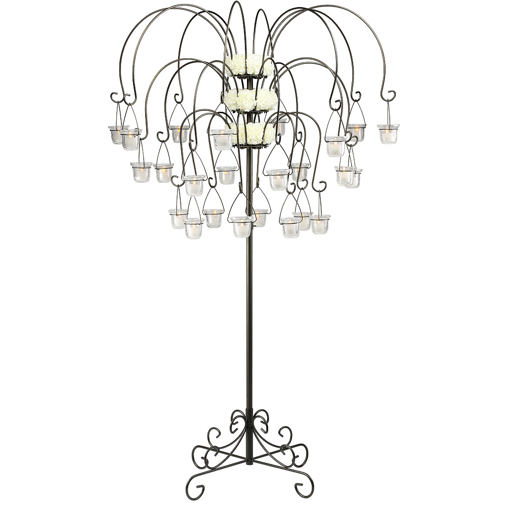 1000x1000 Large Willow Tree Candelabra W Lanterns