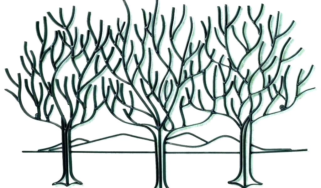 1024x600 colorful metal wall art willow tree decor adornment ideas outdoor