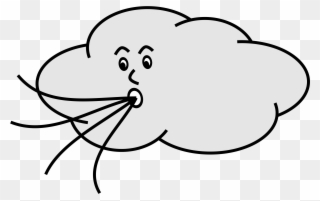 320x201 Cartoon Wind Royalty Free Clip Art Painted