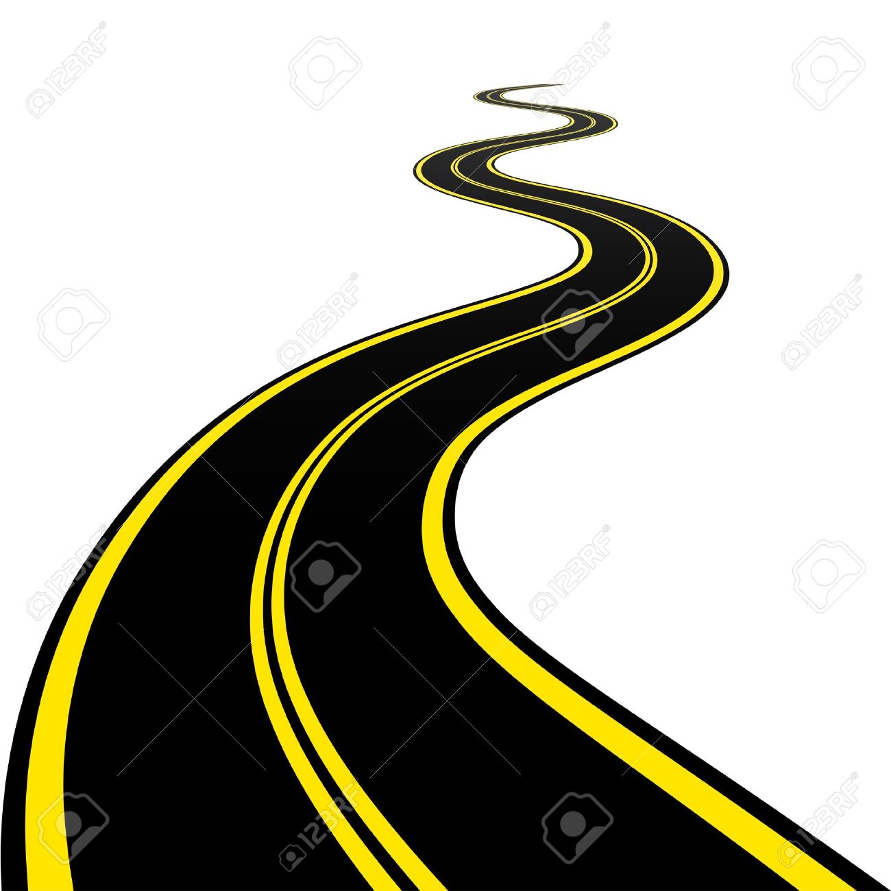 1300x1300 Collection Of Free Curved Clipart Winding Road Download On Ui Ex