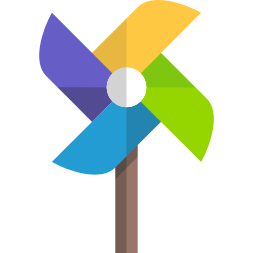 512x512 Pinwheel Drawing Windmill, Picture