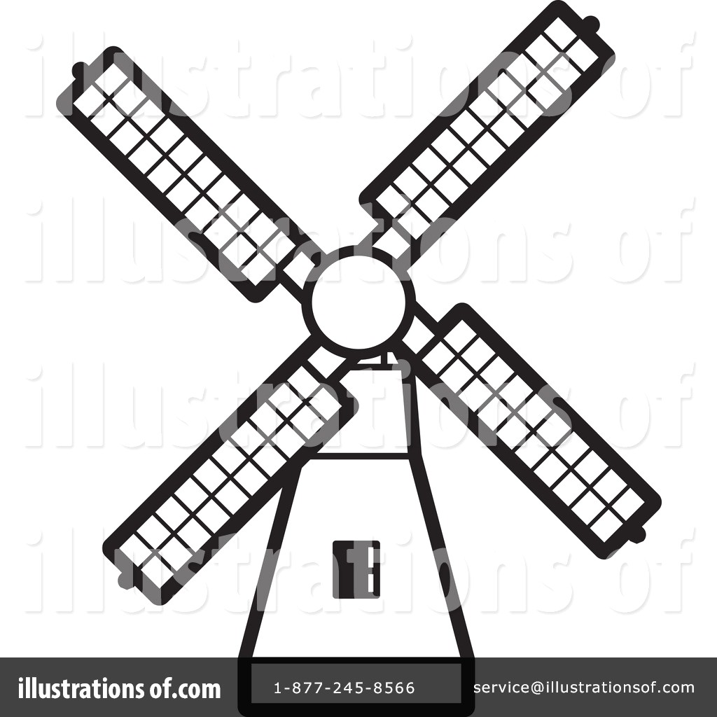 1024x1024 Windmill Clip Art