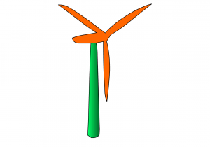 300x210 Windmill Drawing For Kids How To Draw A Wind Turbine Real Easy