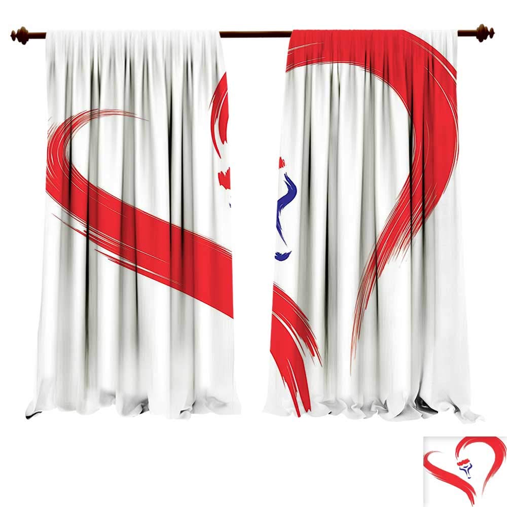 1000x1000 Blackout Curtain Panels Window Draperies Brush Drawing