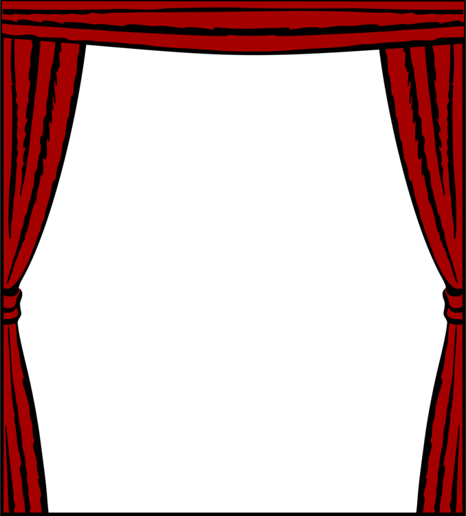 678x750 Theater Drapes And Stage Curtains Window Picture Frames Drawing