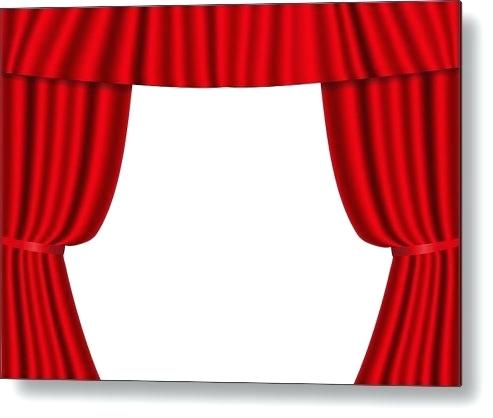 493x418 Red Silk Curtains