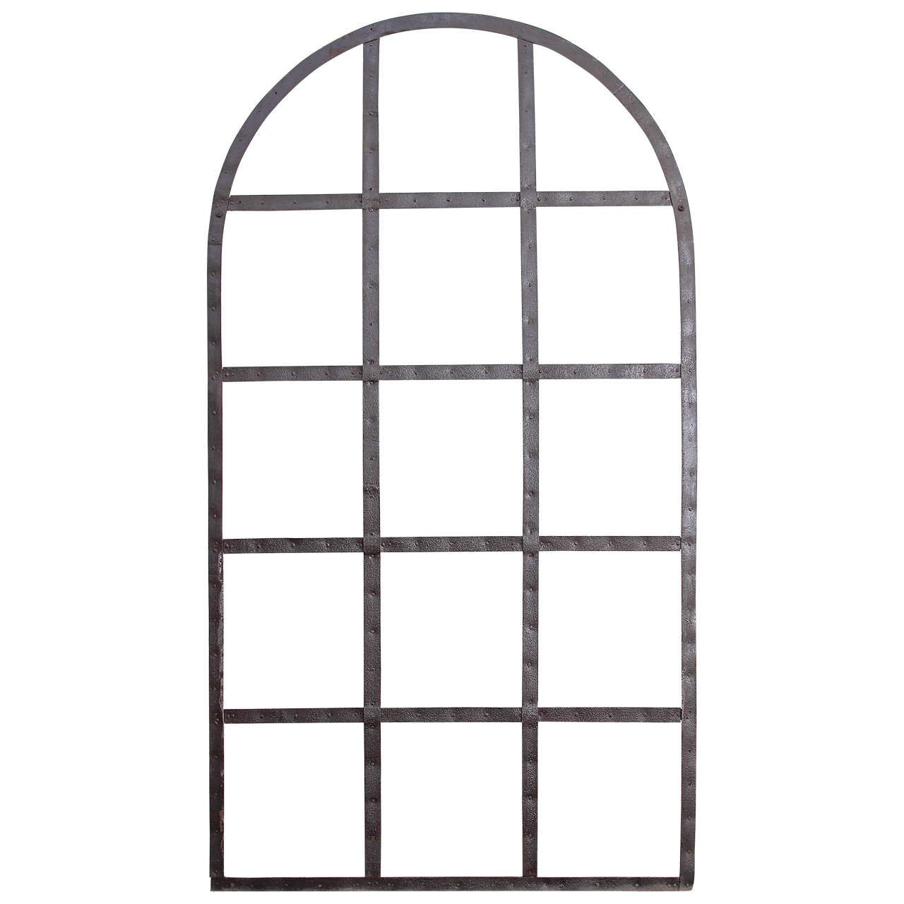 1280x1280 Industrial Window Frame Garden Trellis, Circa Abby's Barn