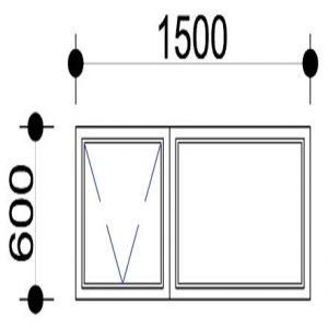 300x300 Top Hung Aluminium Windows