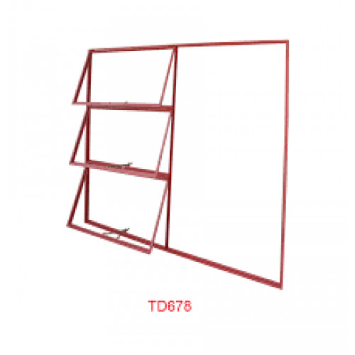 500x500 Window Frame Steel Td