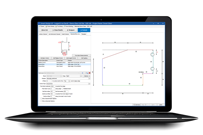 660x440 Glass Design Software Smart Builder