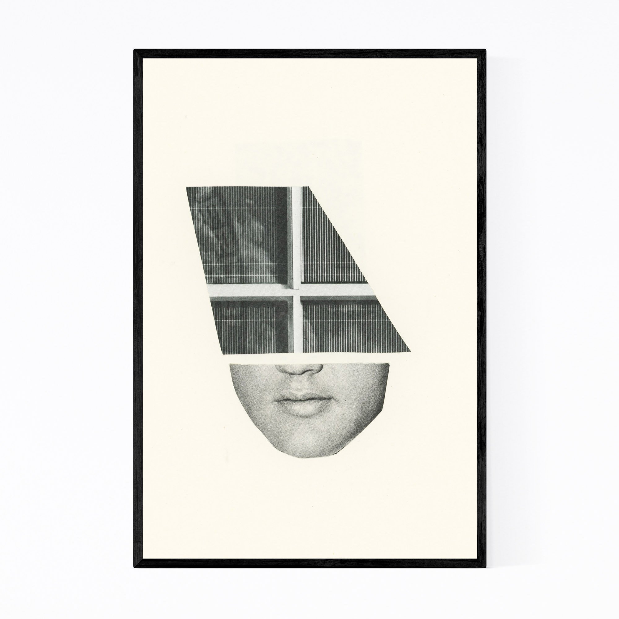 2000x2000 Abstract Vintage Elvis Window Print, Canvas, Metal, Framed Wall