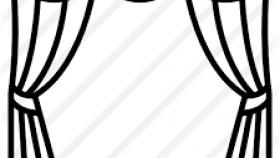 280x158 Curtain Clipart The Curtain