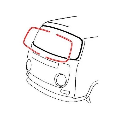 500x500 deluxe aluminium windscreen moulding for combi