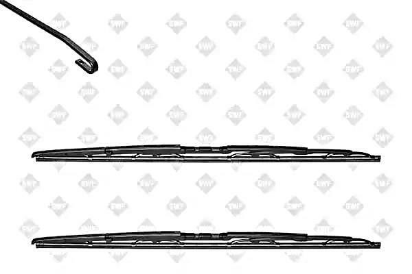 600x400 Swf Windscreen Wiper Blades Fits Alpina
