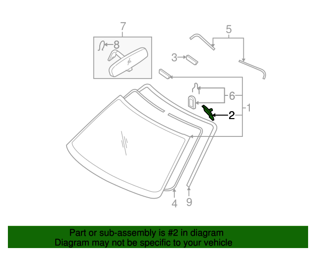 640x512 Windshield Pin