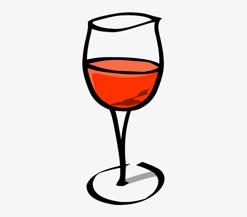 820x721 Red, Glass, Wine, Juice, Drawing, Cup, Bottle, Cartoon