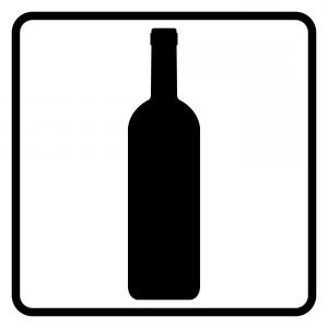 300x300 Sketch Drawing Of Wine Bottle And Glass Vector Soidergi