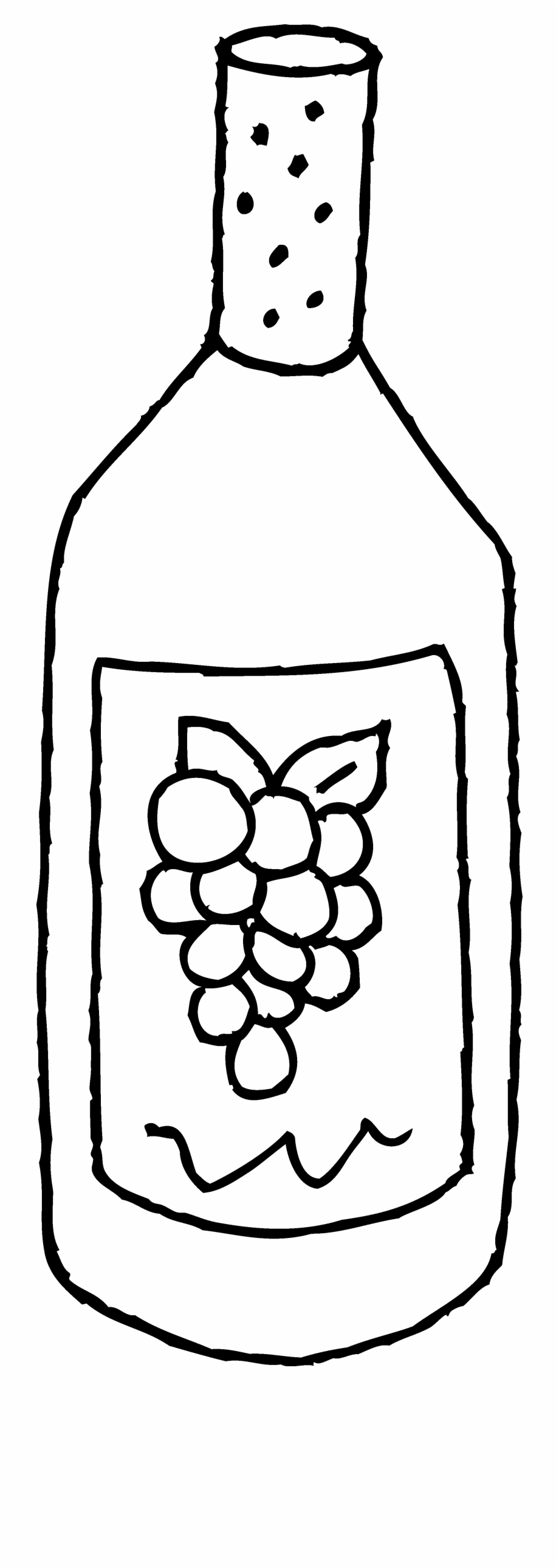 920x2580 wine bottle bottle of wine line art free clip clipart