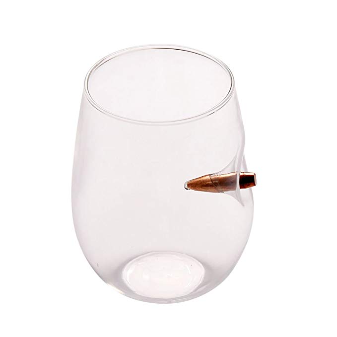 679x679 Shzons Bullet Whiskey Glass, Shot Wine Glass Cups Flat