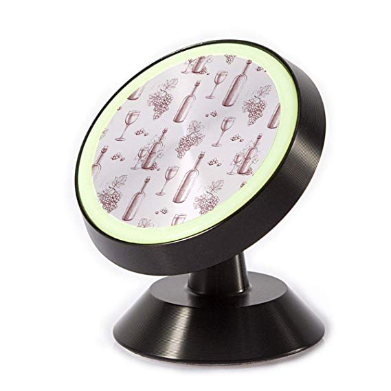 569x569 Magnetic Car Phone Holder Wine Glass Drawing