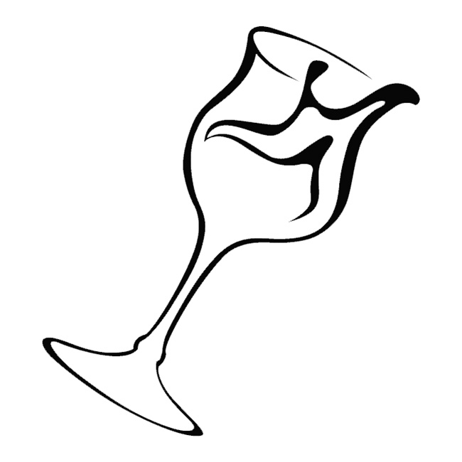 650x650 Wine Glass Decal Sticker Vinyl Sticker Provider