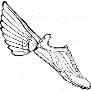 300x300 Black And White Wing Tattoo Design Sohadacouri