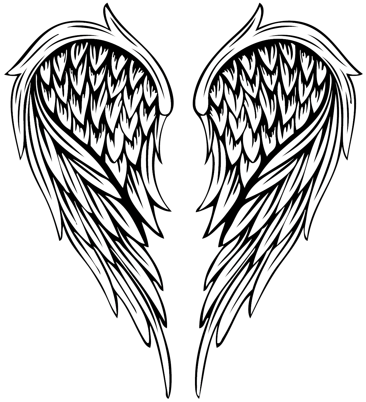 1205x1325 Angel Angelwings Wings Wing Tattoos Tattoo