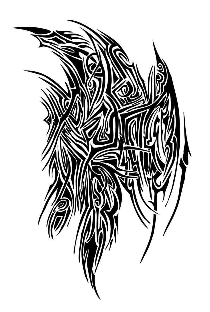 733x1089 Wings On Chest Tattoos Stencils Ideas And Designs