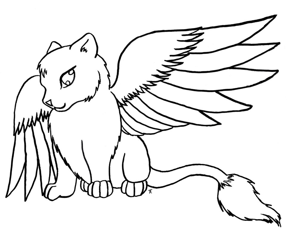 1002x797 Cat Coloring Pages Printable