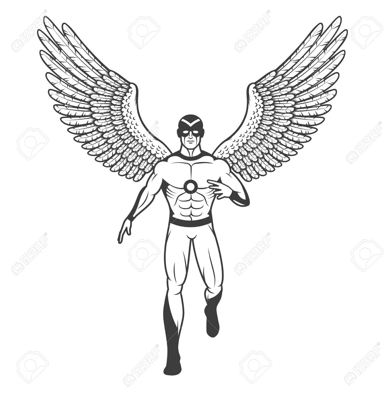 1265x1300 Bird Open Wings Drawing With Spread Tutorial To Reference