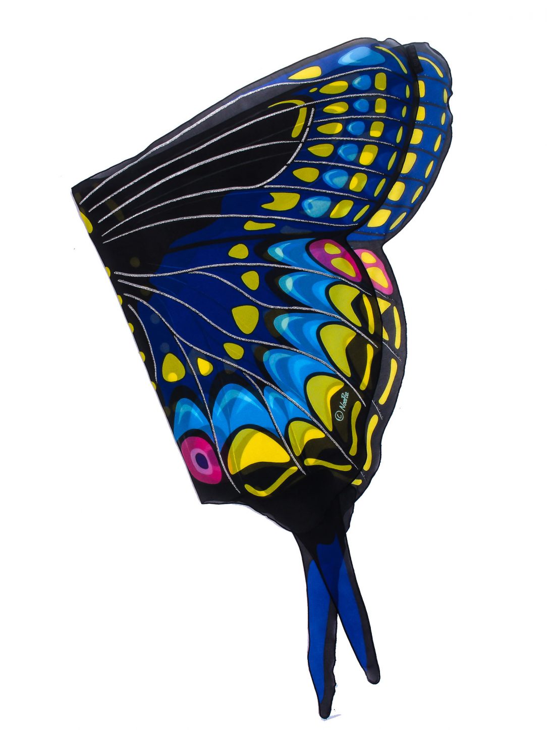 1084x1445 Butterfly Wings Drawing Step