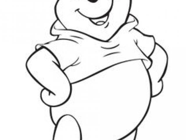 640x480 Winnie The Pooh Clipart Line Drawing