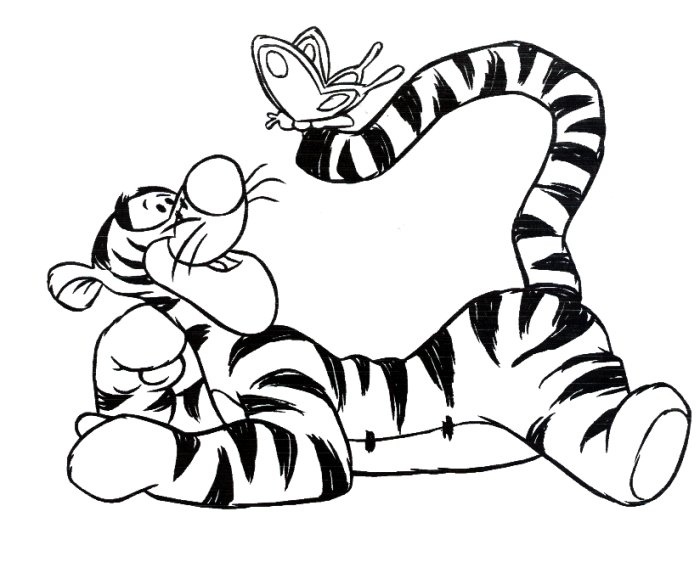 700x562 Winnie The Pooh Clipart Line Drawing