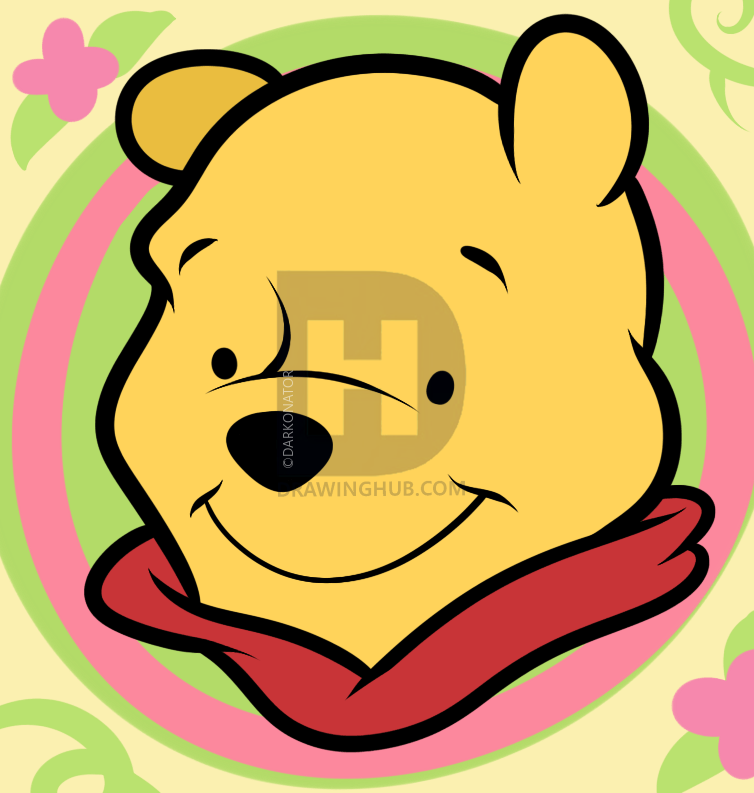 754x793 How To Draw Winnie The Pooh Easy, Step