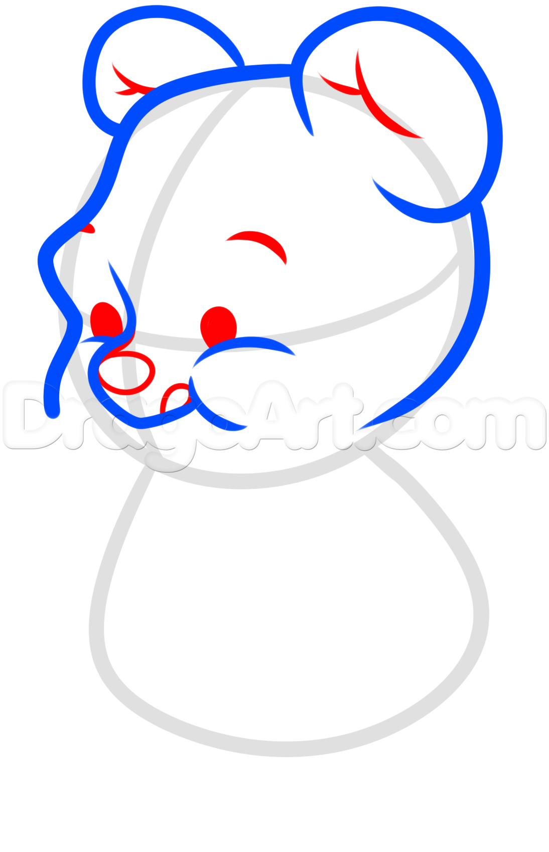 1094x1699 How To Draw Chibi Winnie The Pooh, Pooh Bear, Step