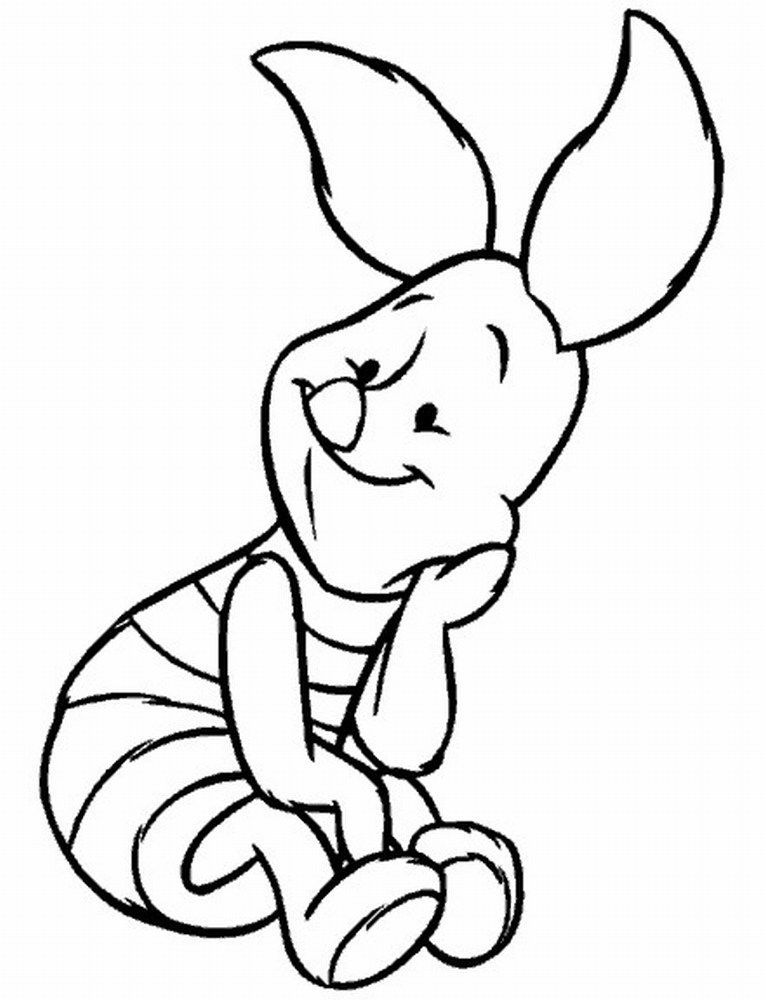 Winnie The Pooh Line Drawing | Free download on ClipArtMag