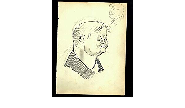 600x350 Vintage World War Ii Era Vincent Zito Caricature Of Winston