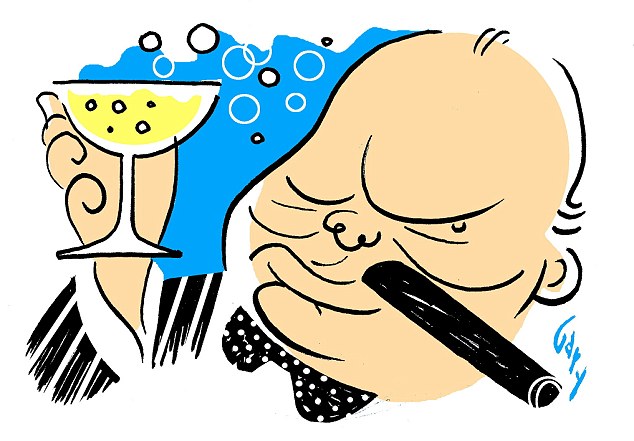 634x441 Winston Churchill Drank Bottles Of Champagne