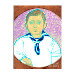 300x300 Young Winston Churchill Painting