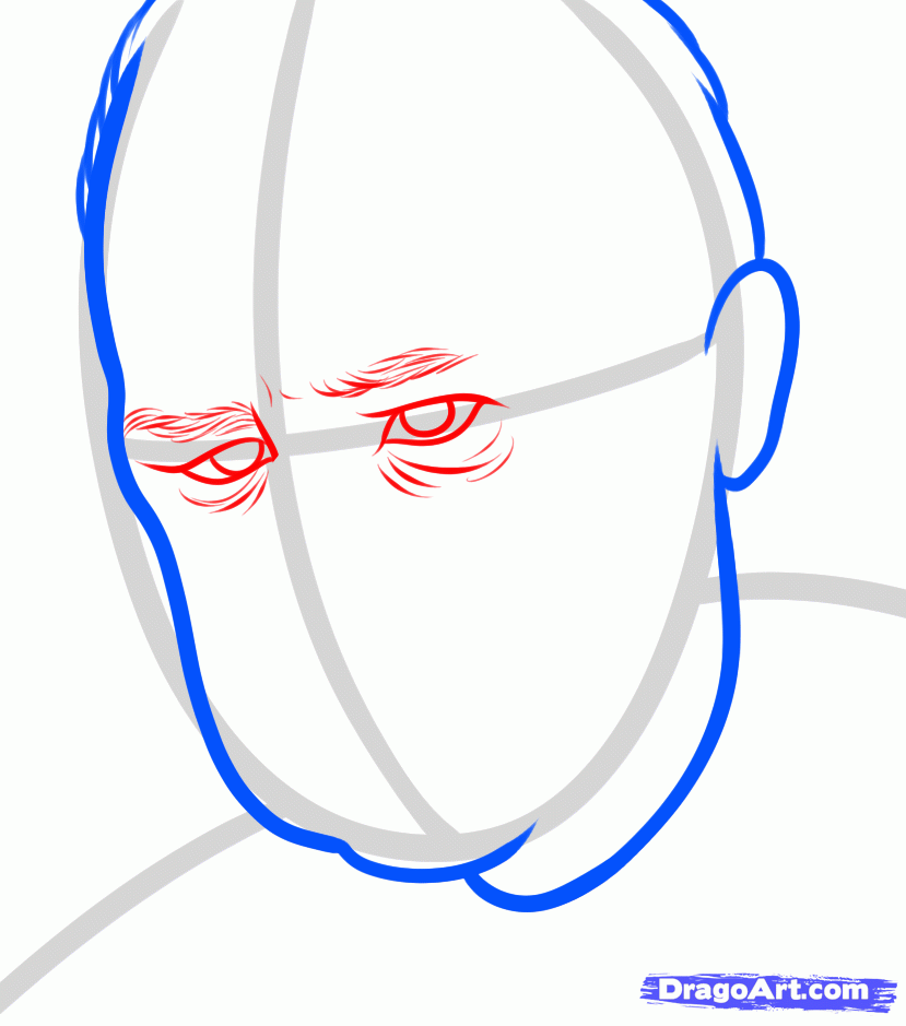 829x939 How To Draw Winston Churchill, Winston Churchill, Step