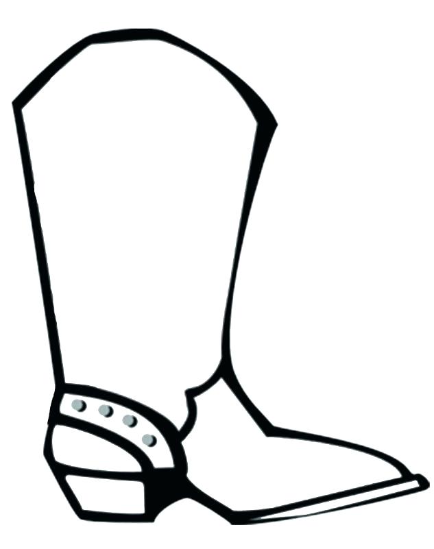 633x801 Winter Boot Coloring