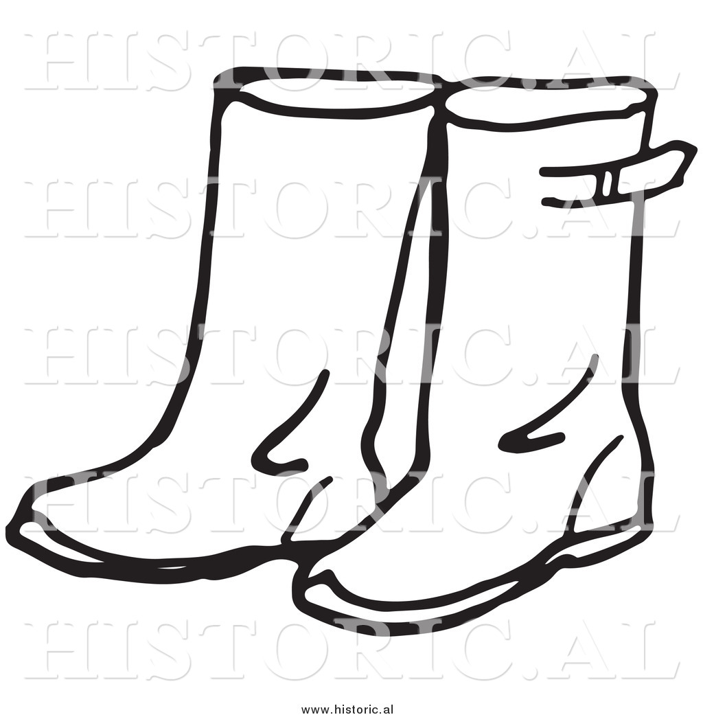 1024x1044 Winter Boots Clipart Black And White
