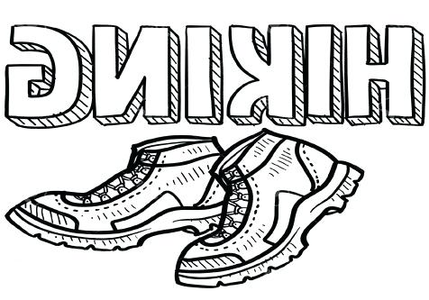 476x333 Winter Boots Clipart Black And White