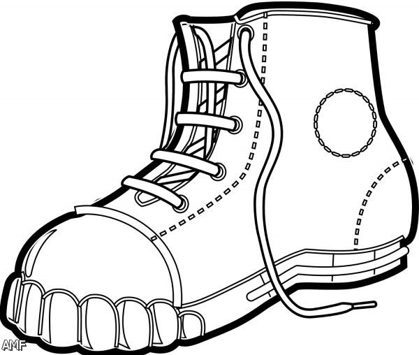 600x508 Winter Boots Clipart Clipart