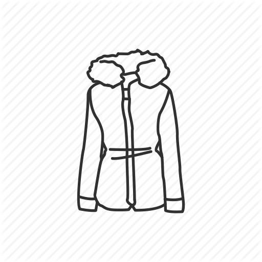 512x512 Clothes, Coat, Cold, Jacket, Wear, Winter, Winter Coat Icon