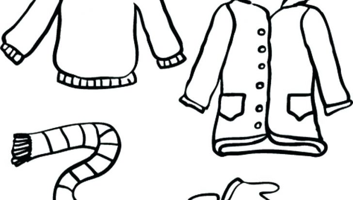 728x413 Winter Clothes Coloring Pages Clothing Colouring Sheets Free