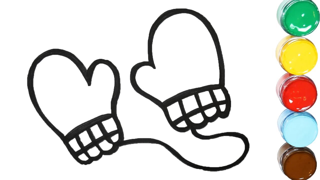 1280x720 Kids Winter Gloves