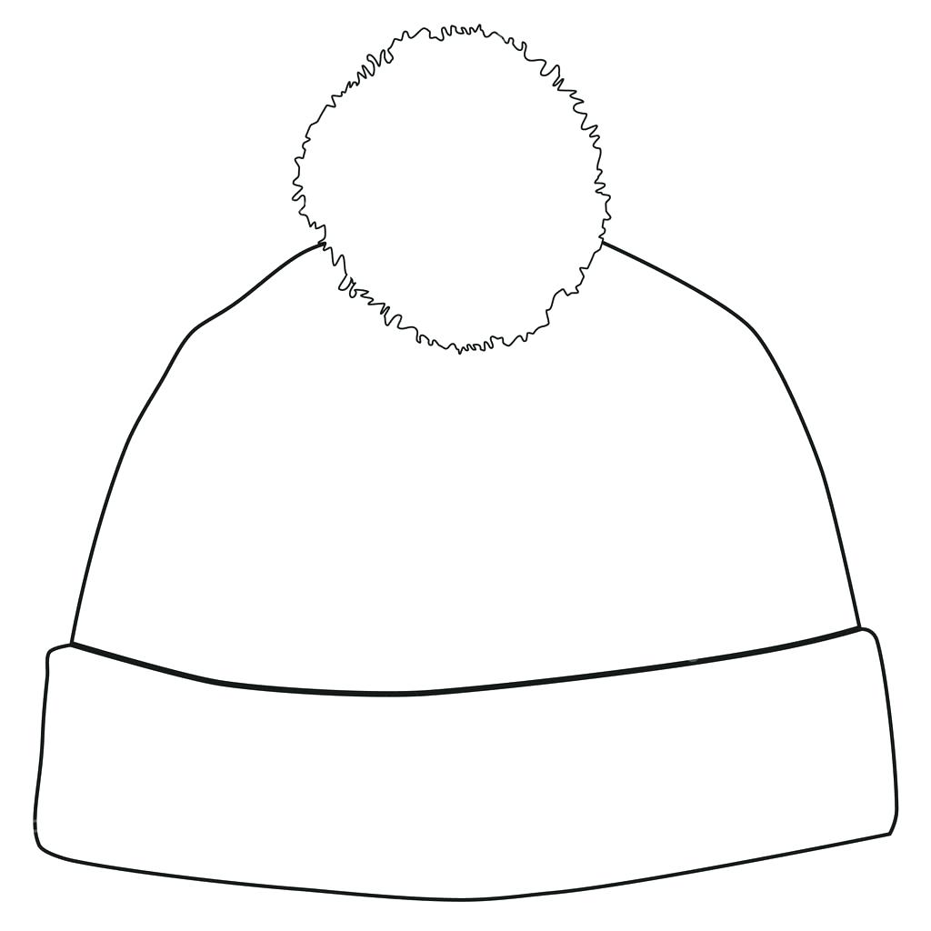 Printable Snow Hat Template