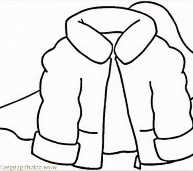 678x600 Coloring Pages Of Winter Coats Free Pictures Of Winter Clothes
