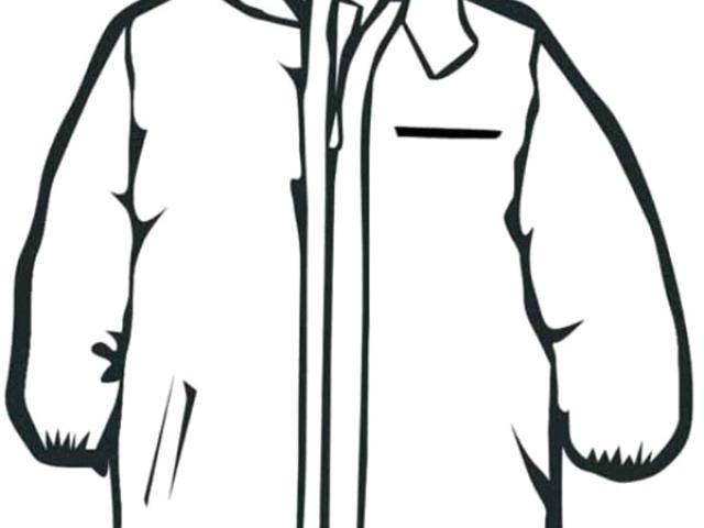 640x480 Winter Jacket Clipart